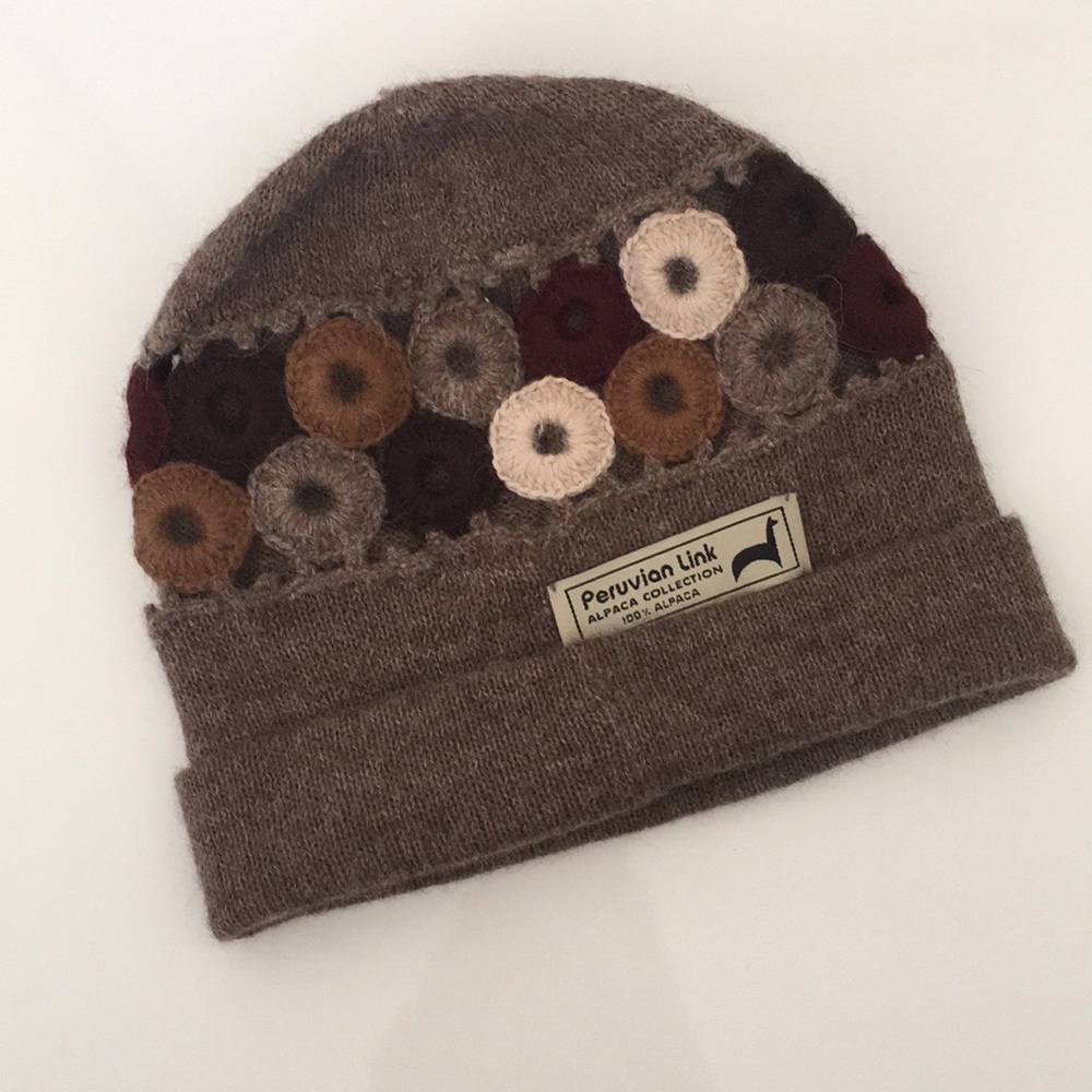 Women’s Peruvian Link 100% Alpaca knit beanie